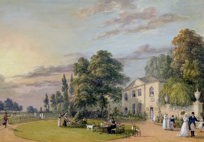 Tee in Englefield Green von Paul Sandby